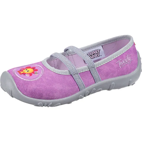 Elefanten Hausschuhe PAMILLA Für Mädchen - Helllila 1 Elefanten Hausschuhe PAMILLA Für Mädchen - Helllila