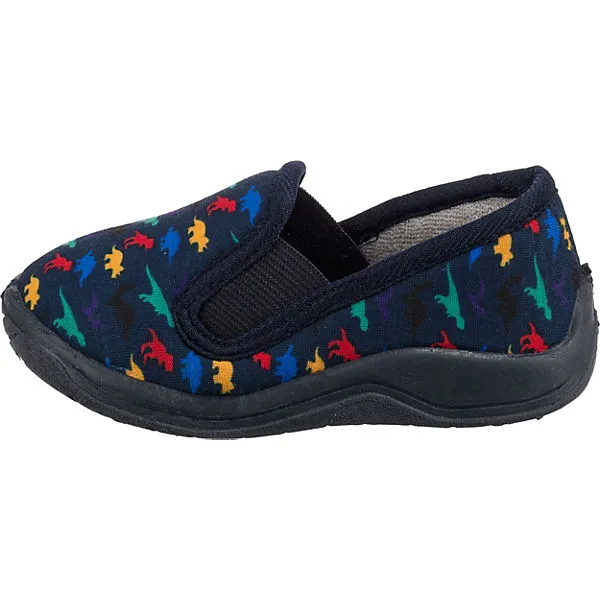 Happy Bee Baby Hausschuhe Für Jungen - Dunkelblau 2 Happy Bee Baby Hausschuhe Für Jungen - Dunkelblau – Bild 2