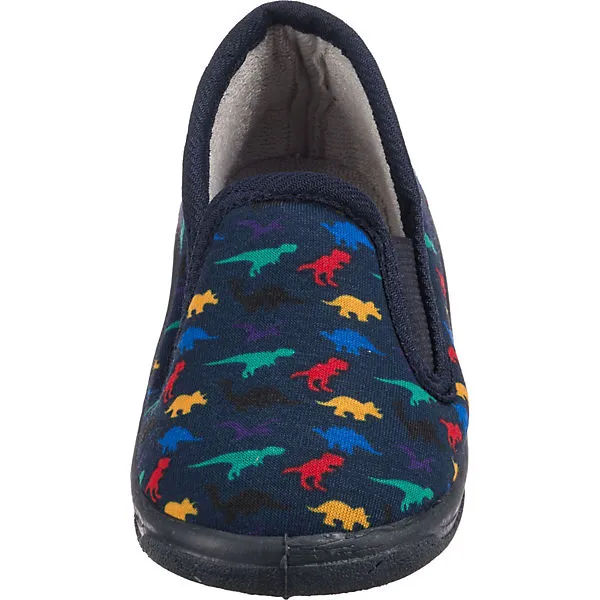 Happy Bee Baby Hausschuhe Für Jungen - Dunkelblau 3 Happy Bee Baby Hausschuhe Für Jungen - Dunkelblau – Bild 3