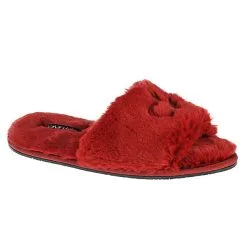 Calvin Klein Hausschuhe Slipper Sandal Fur HW0HW00634-XB8 Hausschuhe - Dunkelrot