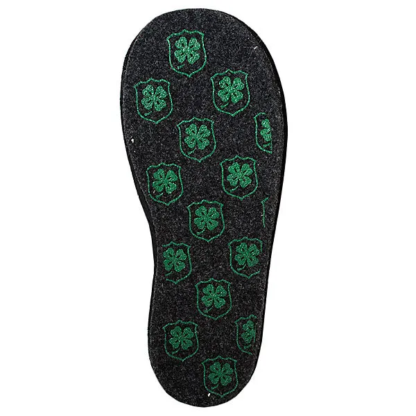 Adelheid Zocker Filzpantoffel - Schwarz 5 Adelheid Zocker Filzpantoffel - Schwarz – Bild 5