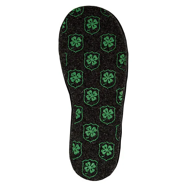 Adelheid Hausherr Filzpantoffel - Schwarz 5 Adelheid Hausherr Filzpantoffel - Schwarz – Bild 5