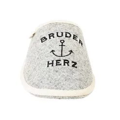 Adelheid Bruderherz Filzpantoffeln - Grau -Schuhladen 24513433 04