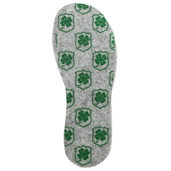 Adelheid Erst Mal Kaffee Filzpantoffel - Grau 6 Adelheid Erst Mal Kaffee Filzpantoffel - Grau – Bild 6