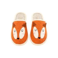 Adelheid Fuchs Filzpantoffeln - Orange