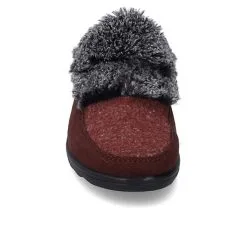 Westland Nice 107 | Hausschuh Für Damen | Rot Nice 107, Bordo-kombi Pantoffeln - Bordeaux -Schuhladen 24533446 11