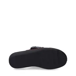 Westland Nice 107 | Hausschuh Für Damen | Rot Nice 107, Bordo-kombi Pantoffeln - Bordeaux -Schuhladen 24533446 12