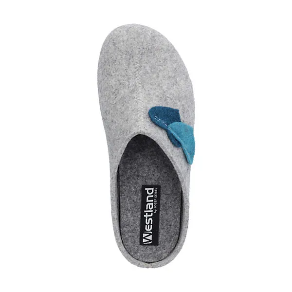 Westland Cholet 02 | Hausschuh Für Damen | Grau Cholet 02, Grau-multi Pantoffeln - Grau-kombi 6 Westland Cholet 02 | Hausschuh Für Damen | Grau Cholet 02, Grau-multi Pantoffeln - Grau-kombi – Bild 6