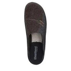 Westland Monaco 302 | Hausschuh Für Herren | Braun Monaco 302, Braun-multi Hausschuhe - Braun-kombi -Schuhladen 24676053 13