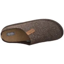 Ara Herren Hausschuhe Slipper Cosy Hausschuh Gemütlich Puschen Textil Uni Hausschuhe - Braun -Schuhladen 25674053 06