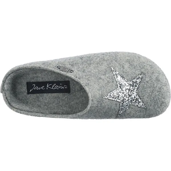 Jane Klain Pantoffeln - Hellgrau 5 Jane Klain Pantoffeln - Hellgrau – Bild 5