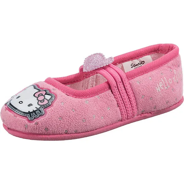 Hello Kitty Baby Hausschuhe CHAMADE Für Mädchen - Pink 1 Hello Kitty Baby Hausschuhe CHAMADE Für Mädchen - Pink