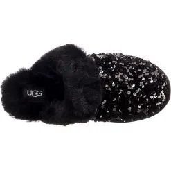 Ugg W Scuffette Ii Chunky Sequin Lammfell-Hausschuhe - Schwarz 12 Ugg W Scuffette Ii Chunky Sequin Lammfell-Hausschuhe - Schwarz -Schuhladen 26293300 06