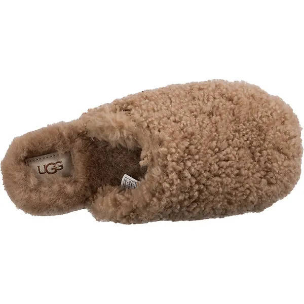 Ugg W Maxi Curly Slide Lammfell-Hausschuhe 6 Ugg W Maxi Curly Slide Lammfell-Hausschuhe – Bild 6