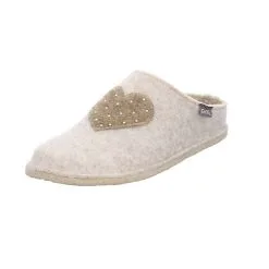 Ara Damen Hausschuhe Slipper Cosy-W Hausschuh Gemütlich Puschen Textil Uni Hausschuhe - Weiß