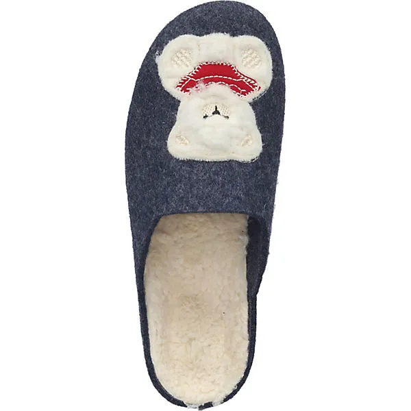 Cosmos Comfort Hausschuhe Pantoffeln - Dunkelblau 6 Cosmos Comfort Hausschuhe Pantoffeln - Dunkelblau – Bild 6