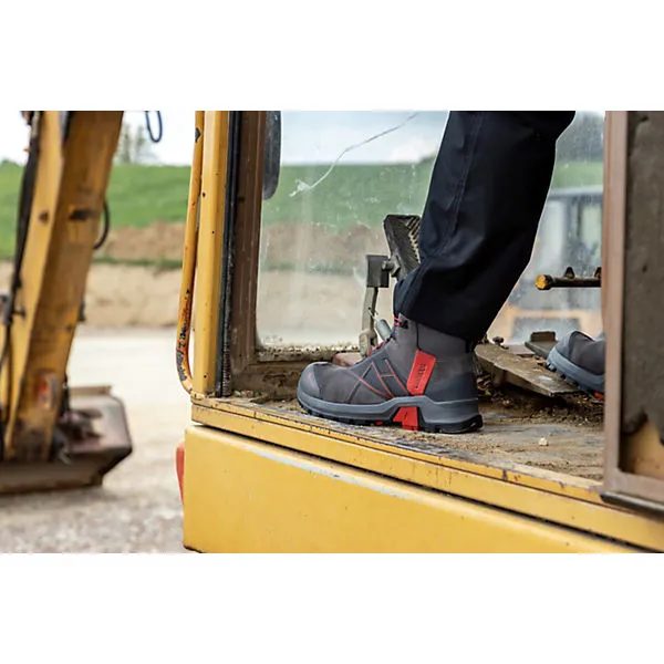 HAIX® Haix Sicherheitsschuhe Haix CONNEXIS Safety+ GTX Mid Grau/rot - Rot 2 HAIX® Haix Sicherheitsschuhe Haix CONNEXIS Safety+ GTX Mid Grau/rot - Rot – Bild 2