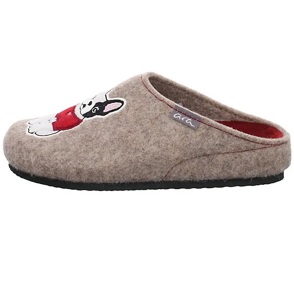 Ara Damen Hausschuhe Slipper Cosy-W Hausschuh Gemütlich Puschen Textil Uni Hausschuhe - Grau 2 Ara Damen Hausschuhe Slipper Cosy-W Hausschuh Gemütlich Puschen Textil Uni Hausschuhe - Grau – Bild 2