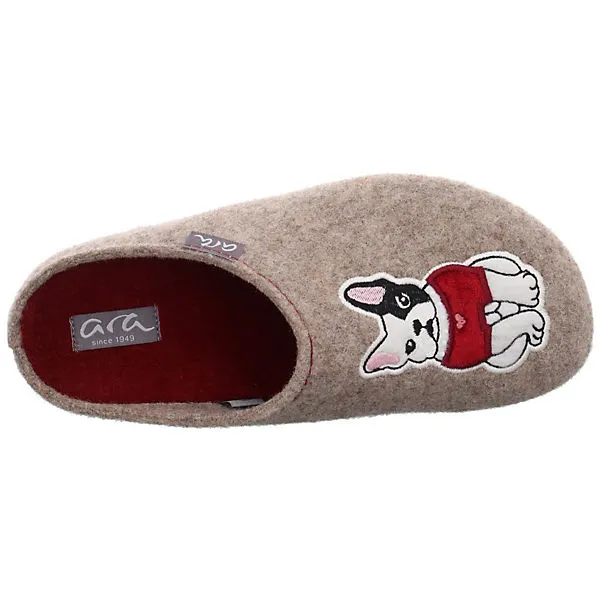 Ara Damen Hausschuhe Slipper Cosy-W Hausschuh Gemütlich Puschen Textil Uni Hausschuhe - Grau 8 Ara Damen Hausschuhe Slipper Cosy-W Hausschuh Gemütlich Puschen Textil Uni Hausschuhe - Grau – Bild 8