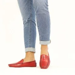 Melvin & Hamilton Home Donna Hausschuhe Geschlossene Hausschuhe - Rot