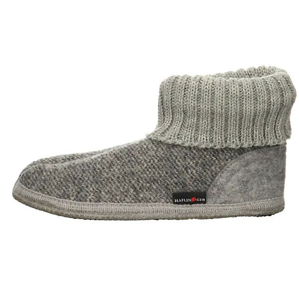 Haflinger Hausschuhe - Grau 2 Haflinger Hausschuhe - Grau – Bild 2