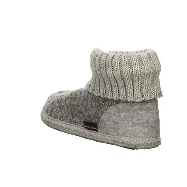 Haflinger Hausschuhe - Grau 3 Haflinger Hausschuhe - Grau – Bild 3