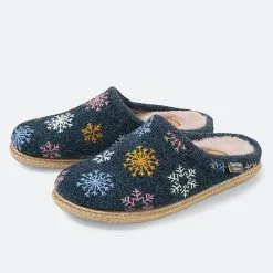 BÄR Pantoletten/Hausschuhe Deli - Mehrfarbig -Schuhladen 27588162 05