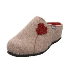 Ara Damen Hausschuhe Slipper Cosy Hausschuh Gemütlich Puschen Textil Uni Hausschuhe - Grau