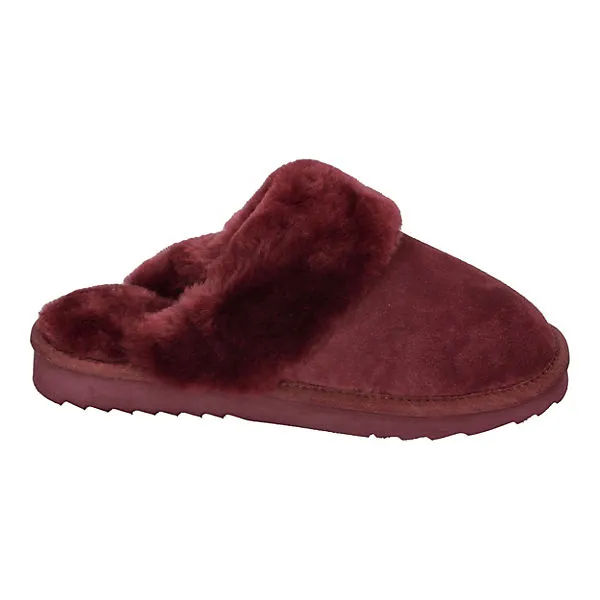 Warmbat Flurry Suede Lammfell-Hausschuhe - Rot 4 Warmbat Flurry Suede Lammfell-Hausschuhe - Rot – Bild 4