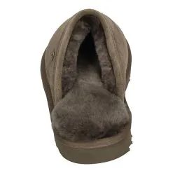 Warmbat Classic Suede Lammfell-Hausschuhe - Grün -Schuhladen 28404033 05