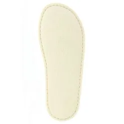 Tofee Damen Hausschuhe Pantoffeln Pantoletten Slipper Naturwollfilz Hund (französische Bulldogge) Weiß - Weiß -Schuhladen 28478877 03