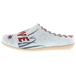 Cosero Damen Hausschuhe Pantoletten Pantoffeln Marienkäfer Love Grau/rot/mehrfarbig - Grau 11 Cosero Damen Hausschuhe Pantoletten Pantoffeln Marienkäfer Love Grau/rot/mehrfarbig - Grau -Schuhladen 28478905 05