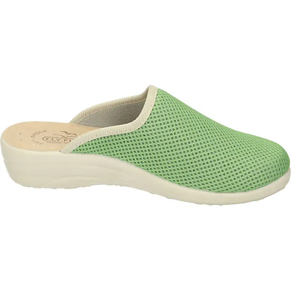 Fly Flot Pantoletten Pantoffeln - Grün 4 Fly Flot Pantoletten Pantoffeln - Grün – Bild 4