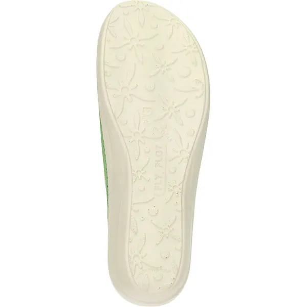 Fly Flot Pantoletten Pantoffeln - Grün 6 Fly Flot Pantoletten Pantoffeln - Grün – Bild 6