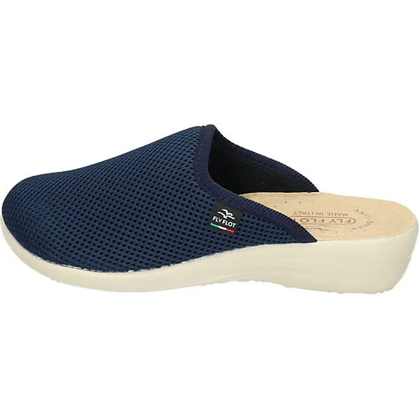 Fly Flot Pantoletten Pantoffeln - Blau 2 Fly Flot Pantoletten Pantoffeln - Blau – Bild 2