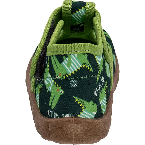 Fischer-Markenschuh Baby Hausschuhe FLEXI Für Jungen - Grün 4 Fischer-Markenschuh Baby Hausschuhe FLEXI Für Jungen - Grün – Bild 4