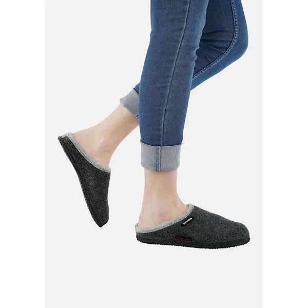 Giesswein Dannheim Hausschuhe - Anthrazit 2 Giesswein Dannheim Hausschuhe - Anthrazit – Bild 2