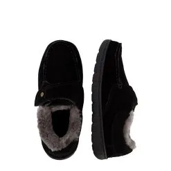 Warmbat Hausschuhe Melton Hausschuhe - Schwarz -Schuhladen 28984475 03