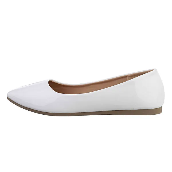 Ital-Design Klassische Ballerinas , Flach, 1 Ital-Design Klassische Ballerinas , Flach,