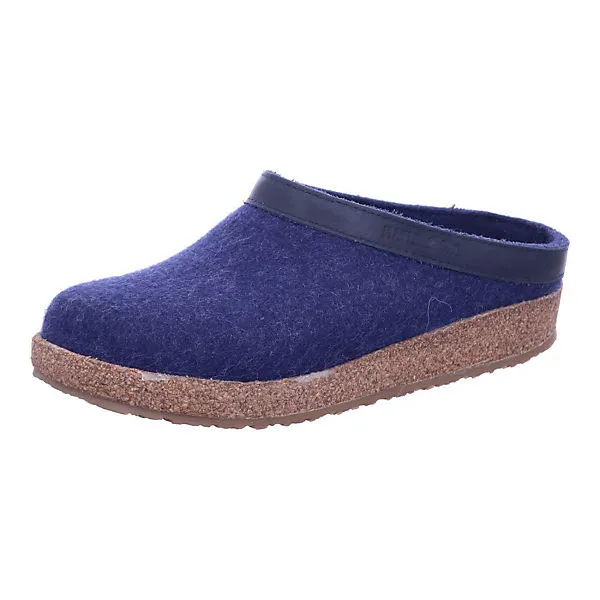 Haflinger Hausschuh 713001 Hausschuhe - Blau 3 Haflinger Hausschuh 713001 Hausschuhe - Blau – Bild 3