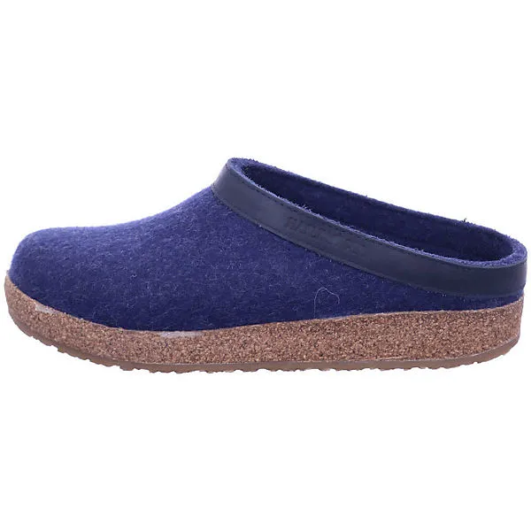 Haflinger Hausschuh 713001 Hausschuhe - Blau 4 Haflinger Hausschuh 713001 Hausschuhe - Blau – Bild 4