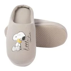 United Labels The Peanuts Hausschuhe Und Snoopy - Little Cutie Puschen Slipper Pantoffeln Hausschuhe - Grau -Schuhladen 29550179 03