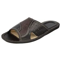 Filsko Rimini - Pantoffeln - Rindsleder - Lüftungslöcher - Profiliert - Gepolstert