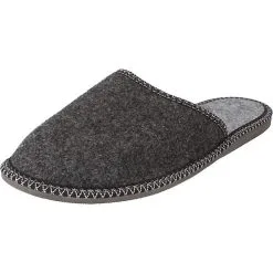 Filsko Yate - Filzpantoffeln - Leicht - Strapazierfähig - Flexibel - Grau - 40 Bis 46 EU - Grau
