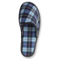 Filsko Oban - Filzpantoffeln - Muster - Flexibel - Ohne Verschluss - Strapazierfähig - Blau -Schuhladen 29626977 05