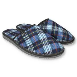 Filsko Oban - Filzpantoffeln - Muster - Flexibel - Ohne Verschluss - Strapazierfähig - Blau -Schuhladen 29626977 07