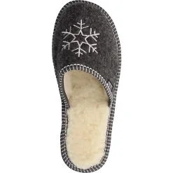 Filsko Vojens - Pantoffeln Für Damen - Aus Filz - Mit Schafwolle Gefüttert - 36 Bis 41 EU - Schwarz -Schuhladen 29626983 05