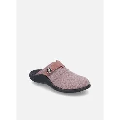 Westland Roubaix 01 | Hausschuh Für Damen | Weiß Roubaix 01, Rosa Pantoffeln - Rosa -Schuhladen 30004450 03