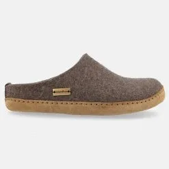 Haflinger Emils Toffel Filzpantoffel Hausschuh Mit Ledersohle Unisex