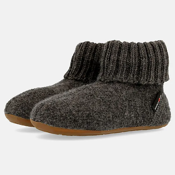 Haflinger Everest Karlo Hüttenschuhe Aus Reiner Schurwolle Mit Gummisohle 2 Haflinger Everest Karlo Hüttenschuhe Aus Reiner Schurwolle Mit Gummisohle – Bild 2